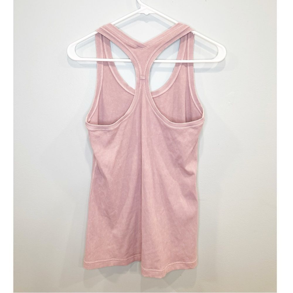 Lululemon cool racerback ribbed tank washed antoinette pink - Picture 4 of 5